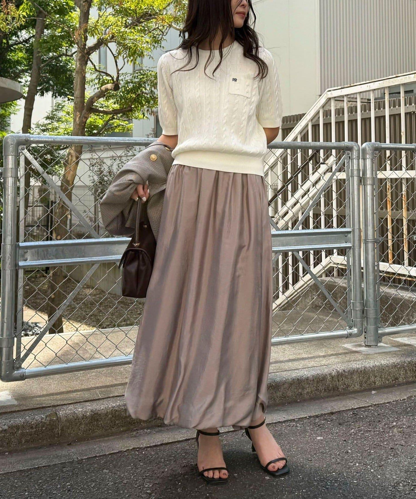 閃亮輕便氣球裙