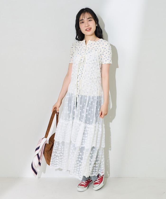 2件套蕾絲吊帶連衣裙