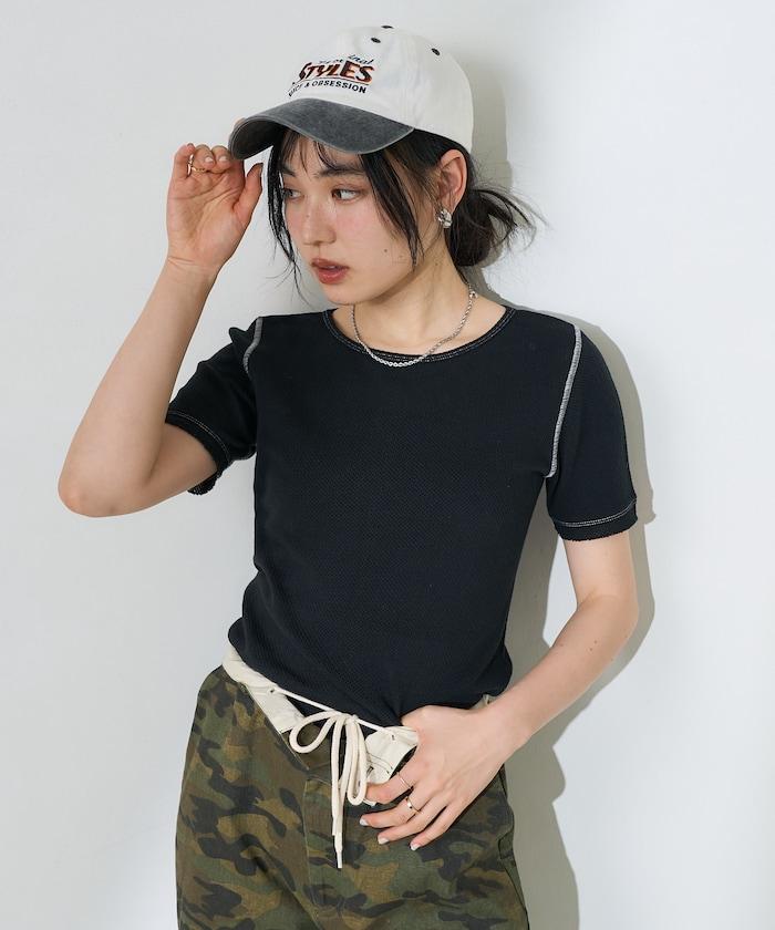 網眼短袖上衣