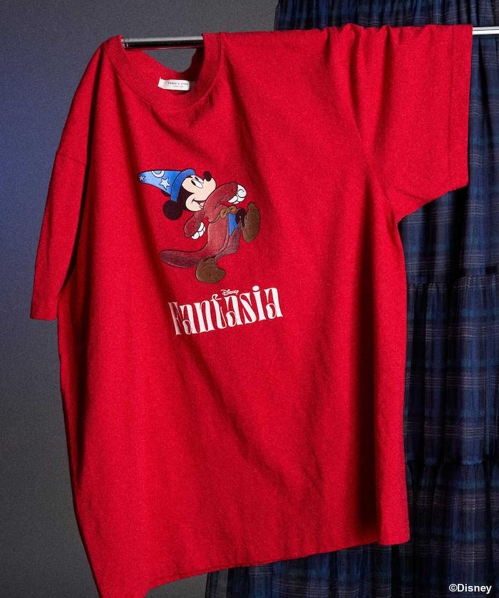 【迪士尼幻想曲】大字印花T恤