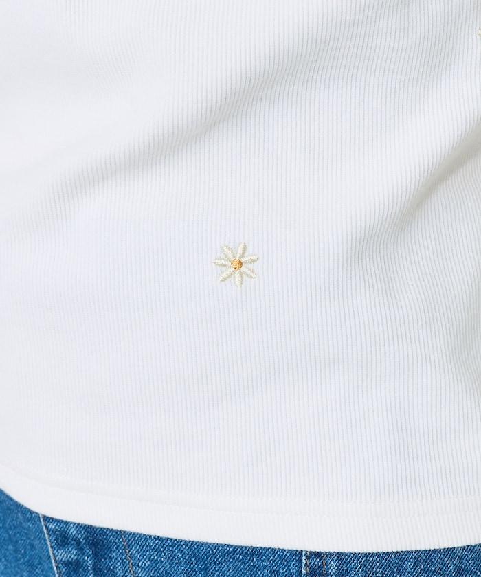 迷你雛菊刺繡T恤