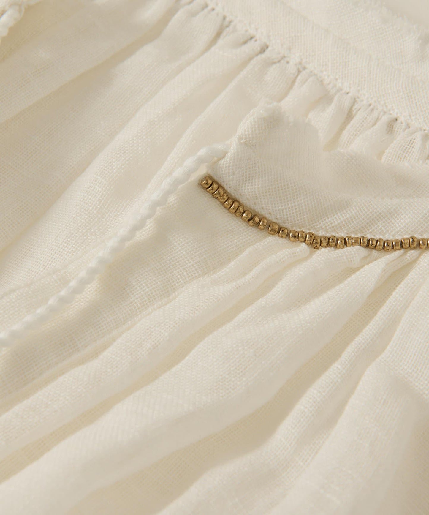 【à Nice (尼斯風)】珠片刺繡襯衫/5月下旬發貨預定