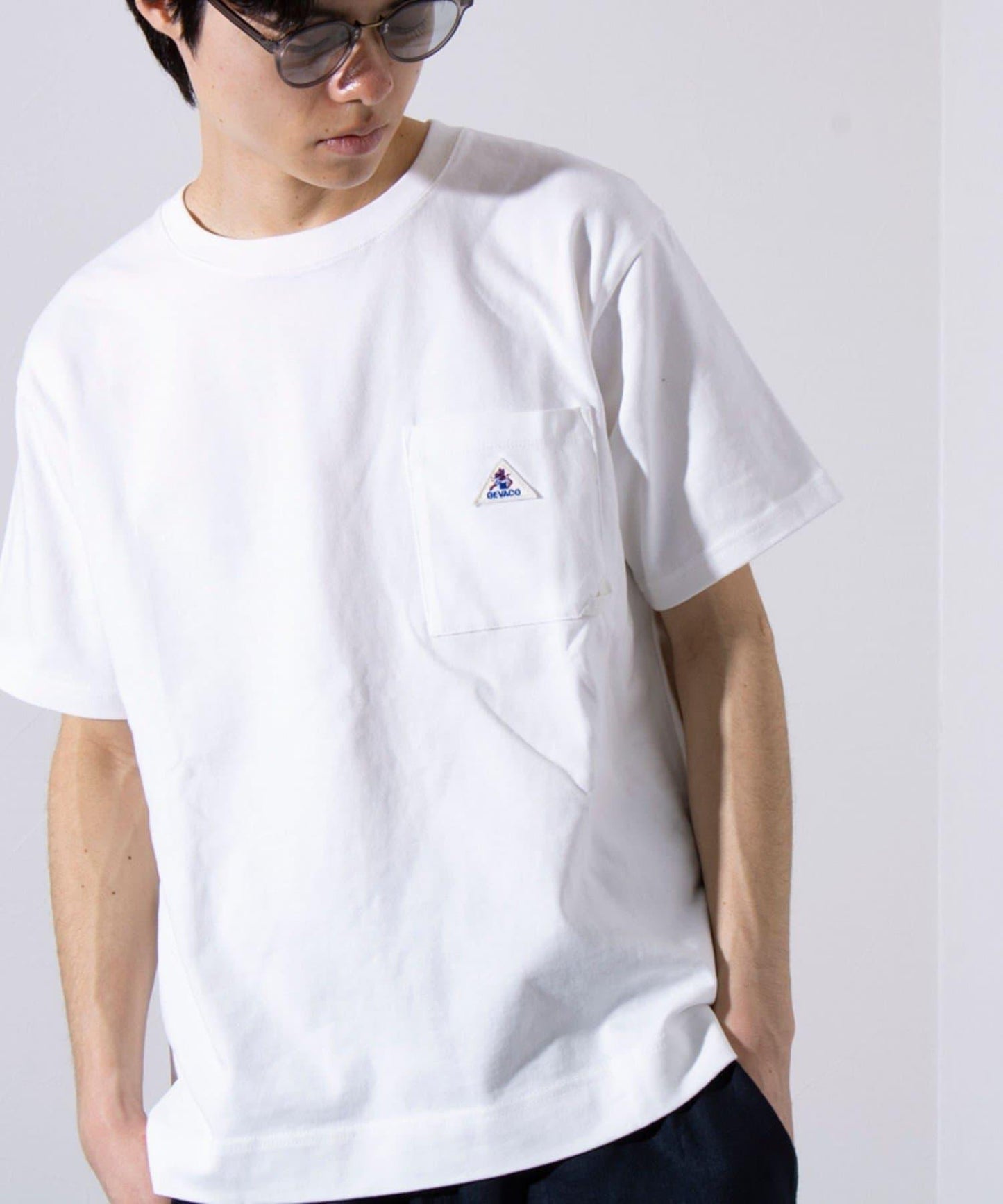 【GEVACO/蓋巴科】緊身T恤 基礎圓領 短袖T-shirt