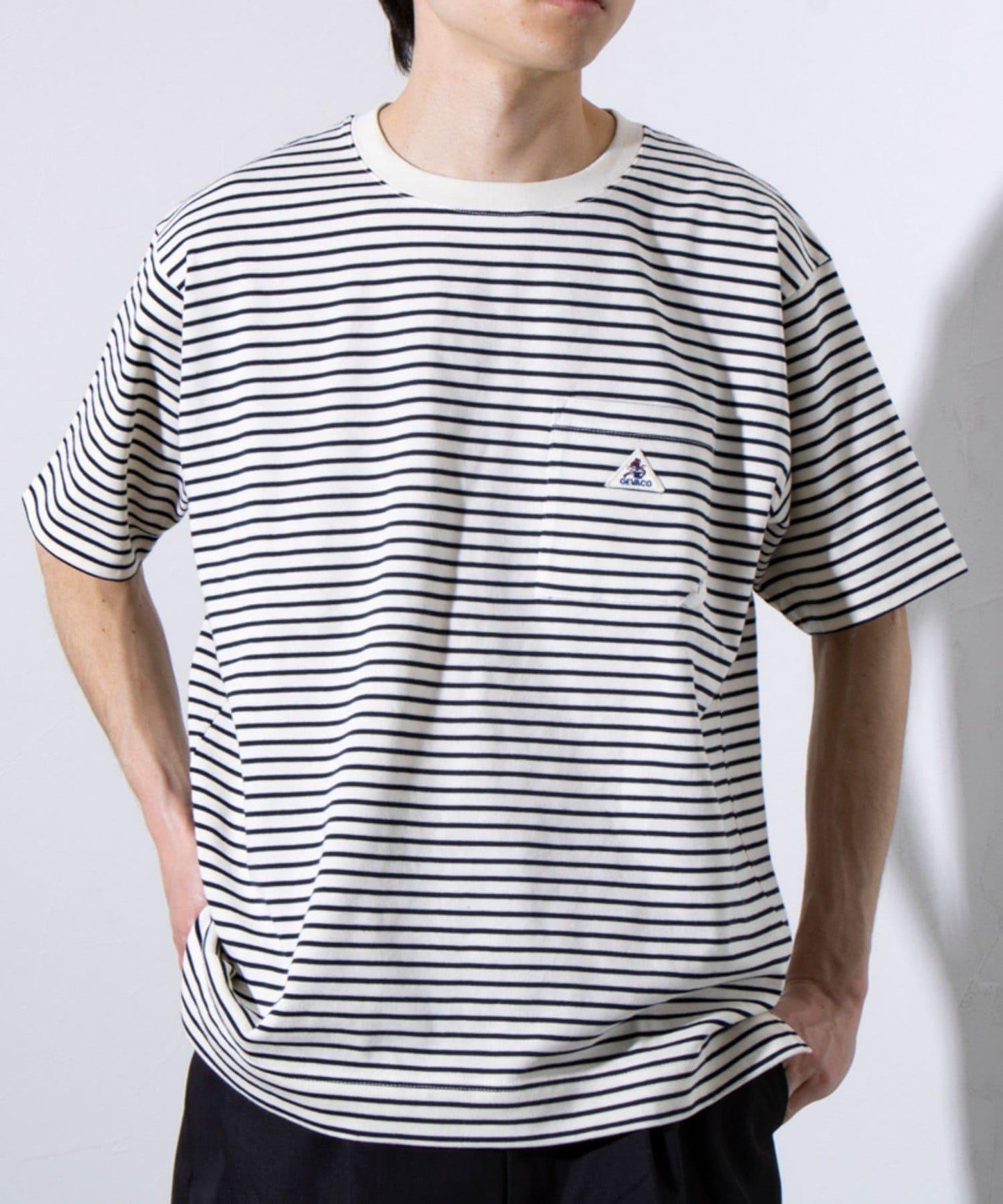 【GEVACO/蓋巴科】緊身T恤 基礎圓領 短袖T-shirt