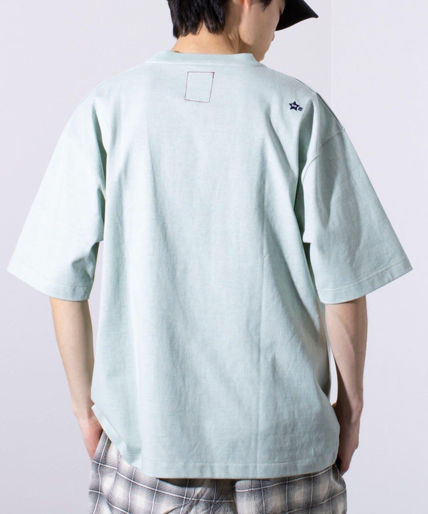 【GLOSTER】BOY BACK FANCY 內襯配色 短袖T