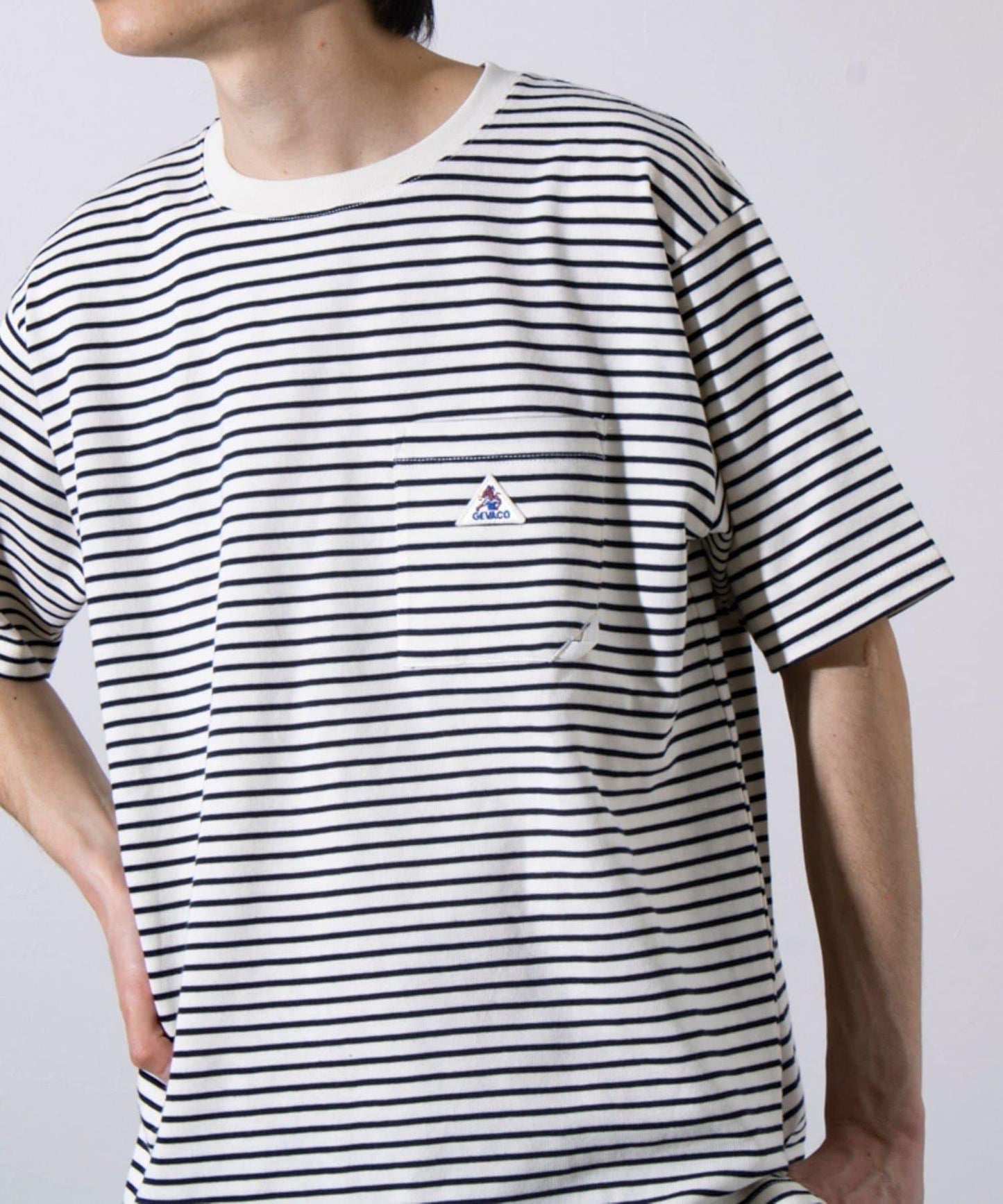 【GEVACO/蓋巴科】緊身T恤 基礎圓領 短袖T-shirt