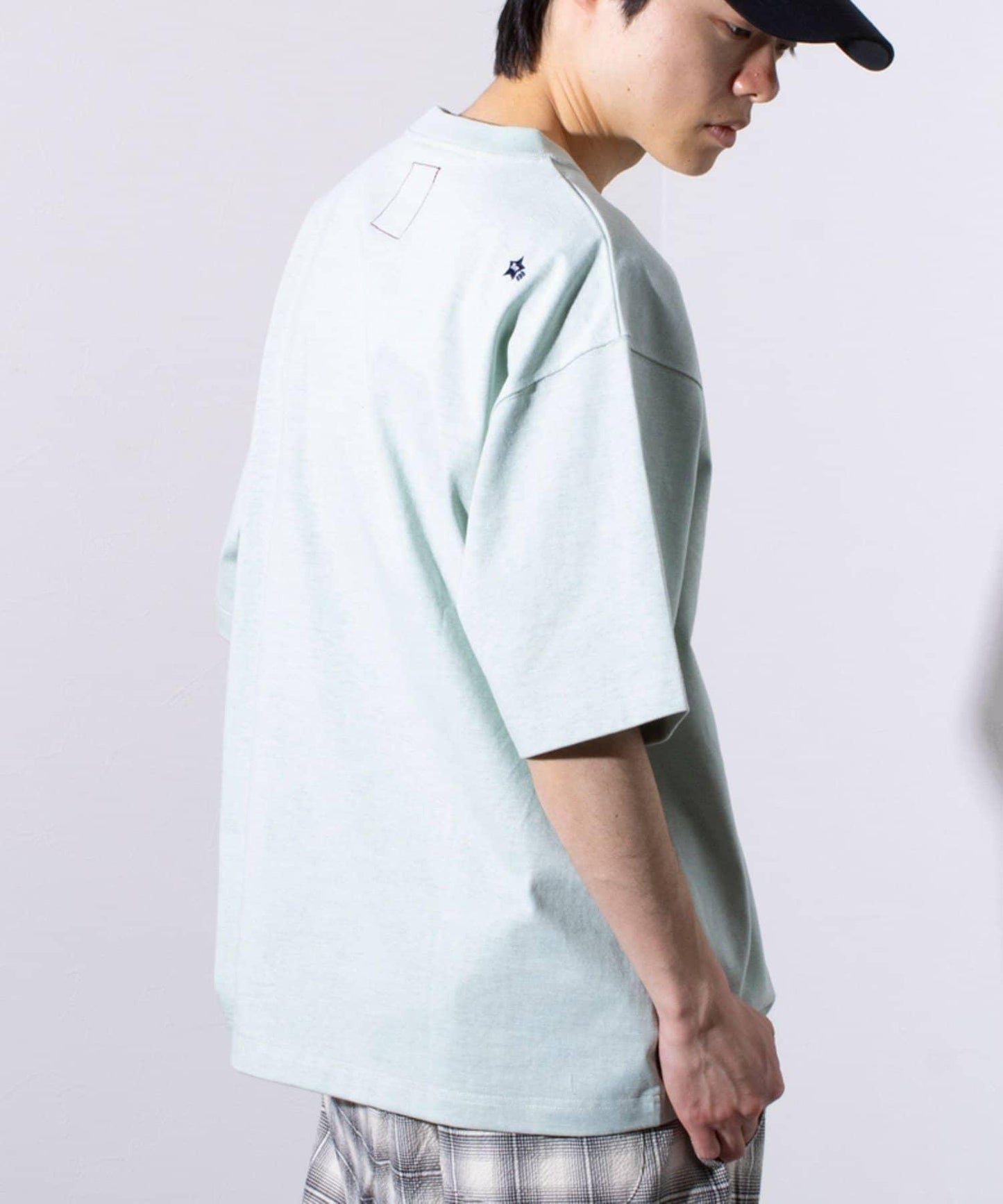 【GLOSTER】BOY BACK FANCY 內襯配色 短袖T