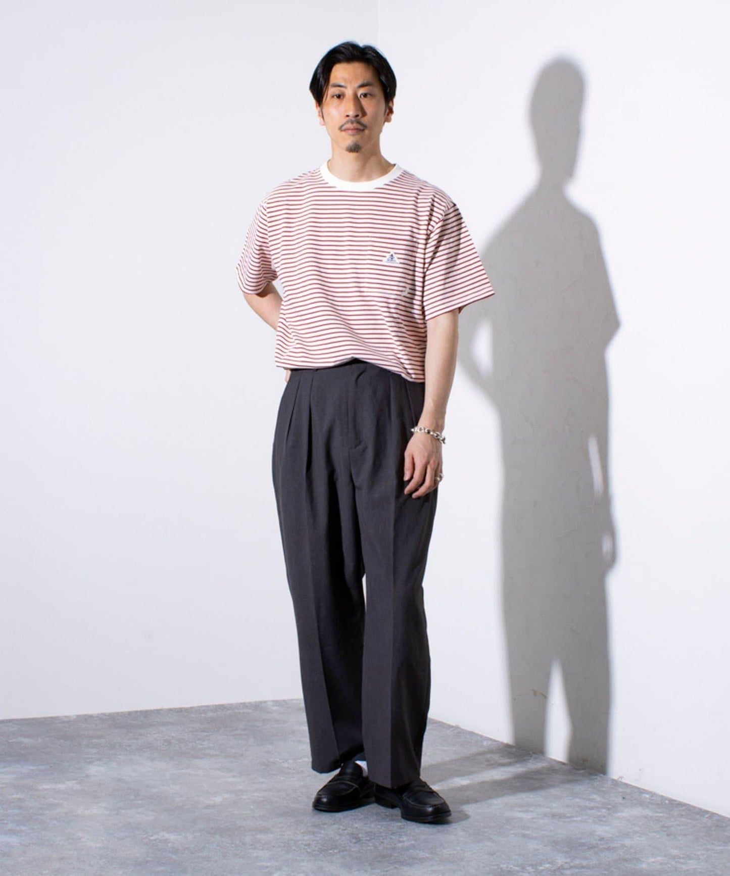 【GEVACO/蓋巴科】緊身T恤 基礎圓領 短袖T-shirt