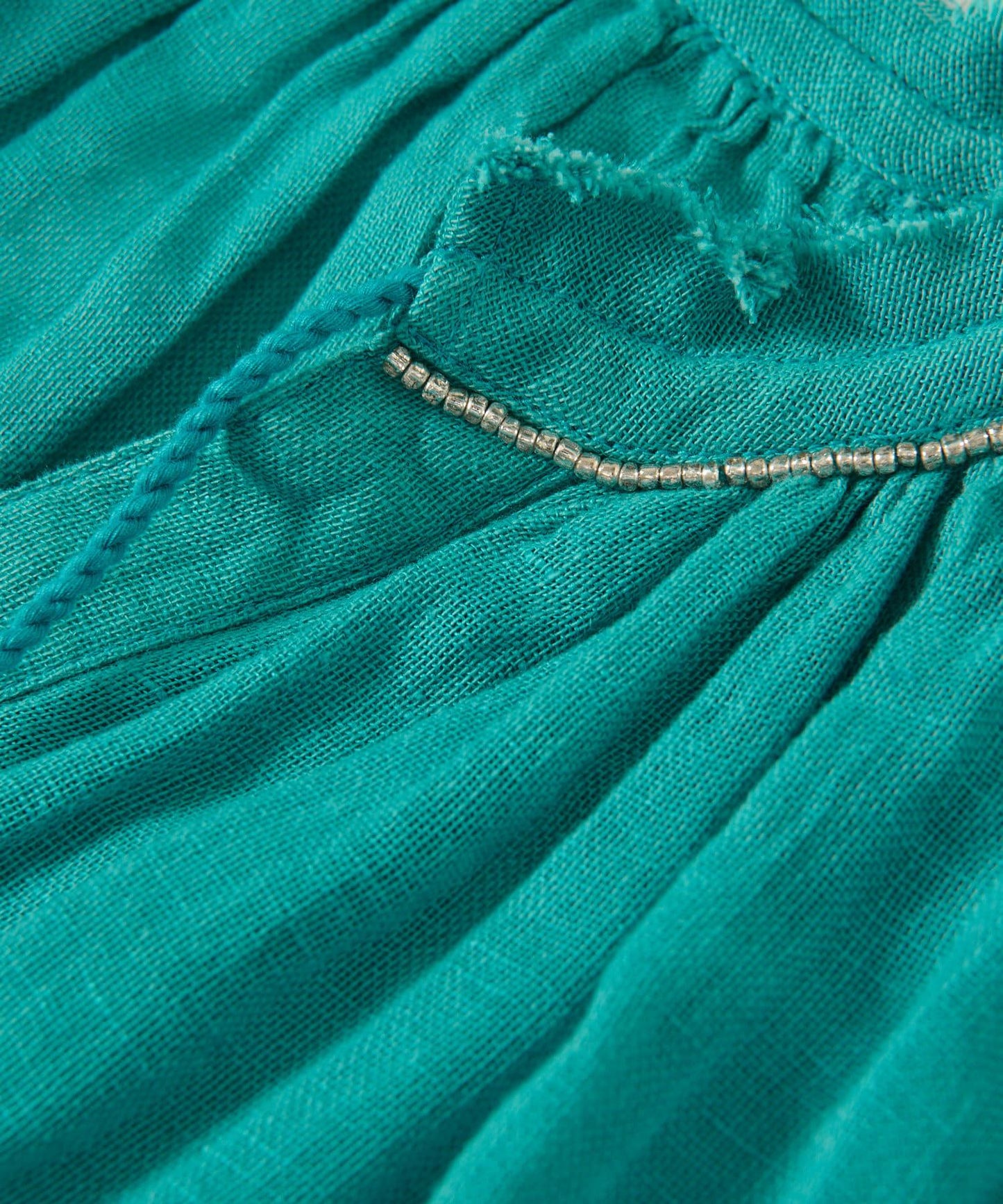 【à Nice (尼斯風)】珠片刺繡襯衫/5月下旬發貨預定