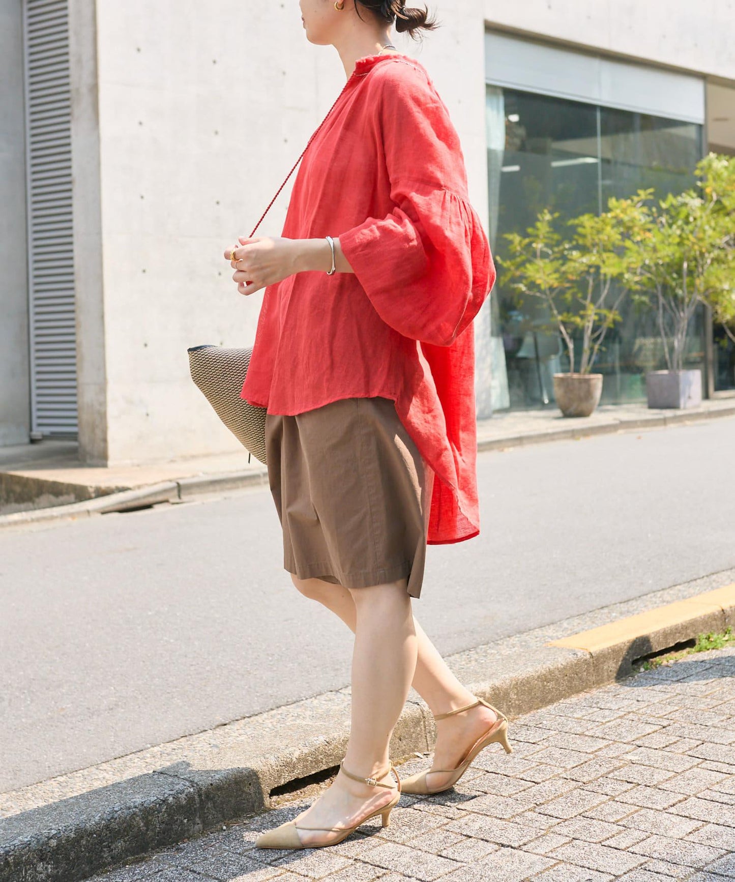 【à Nice (尼斯風)】珠片刺繡襯衫/5月下旬發貨預定