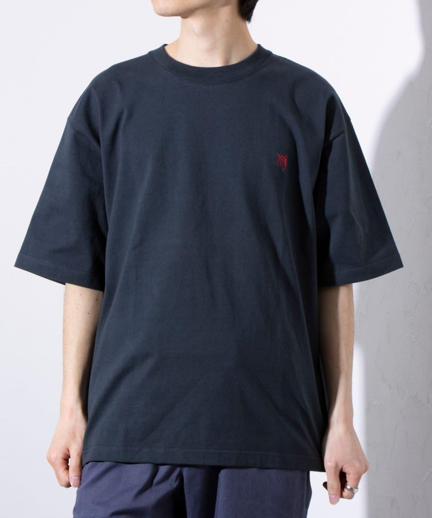 【GLOSTER】BOY BACK FANCY 內襯配色 短袖T