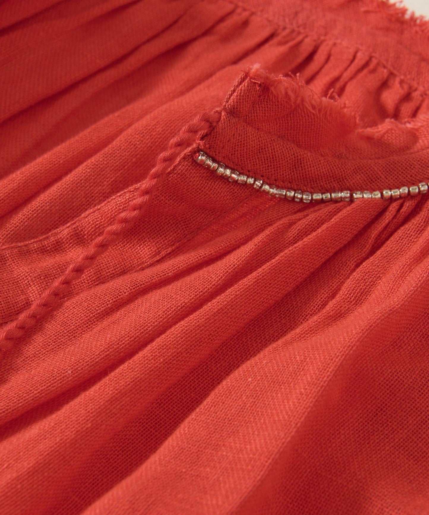 【à Nice (尼斯風)】珠片刺繡襯衫/5月下旬發貨預定
