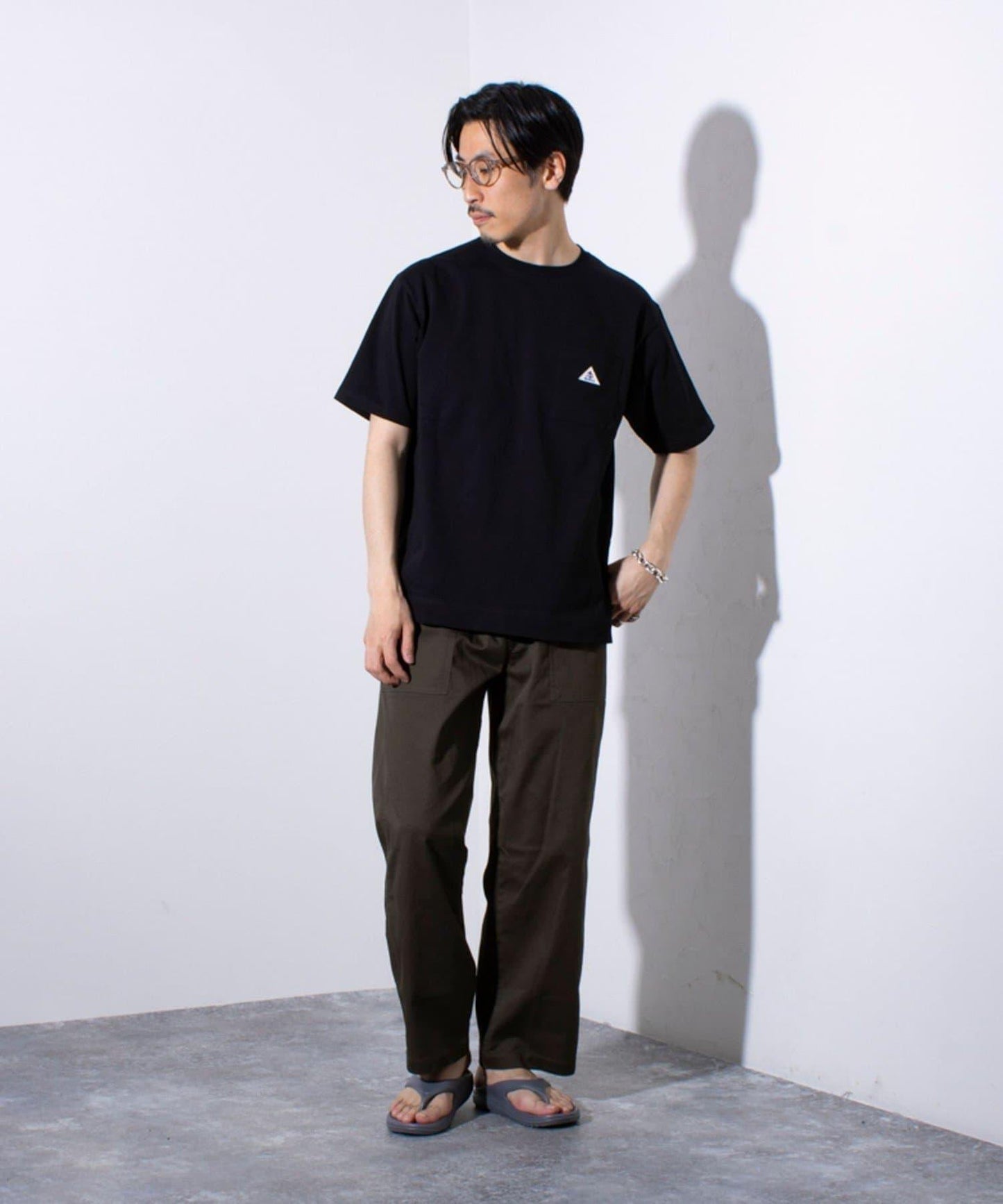 【GEVACO/蓋巴科】緊身T恤 基礎圓領 短袖T-shirt