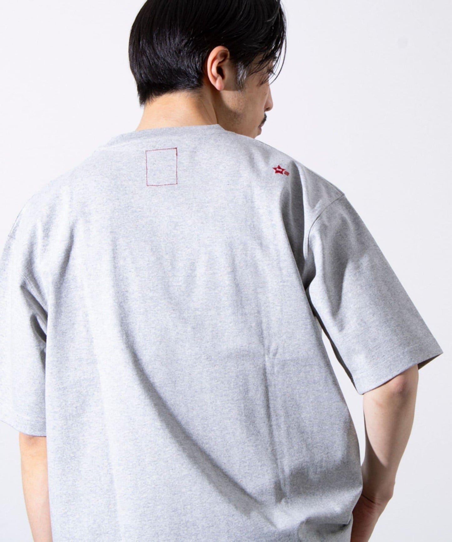 【GLOSTER】BOY BACK FANCY 內襯配色 短袖T