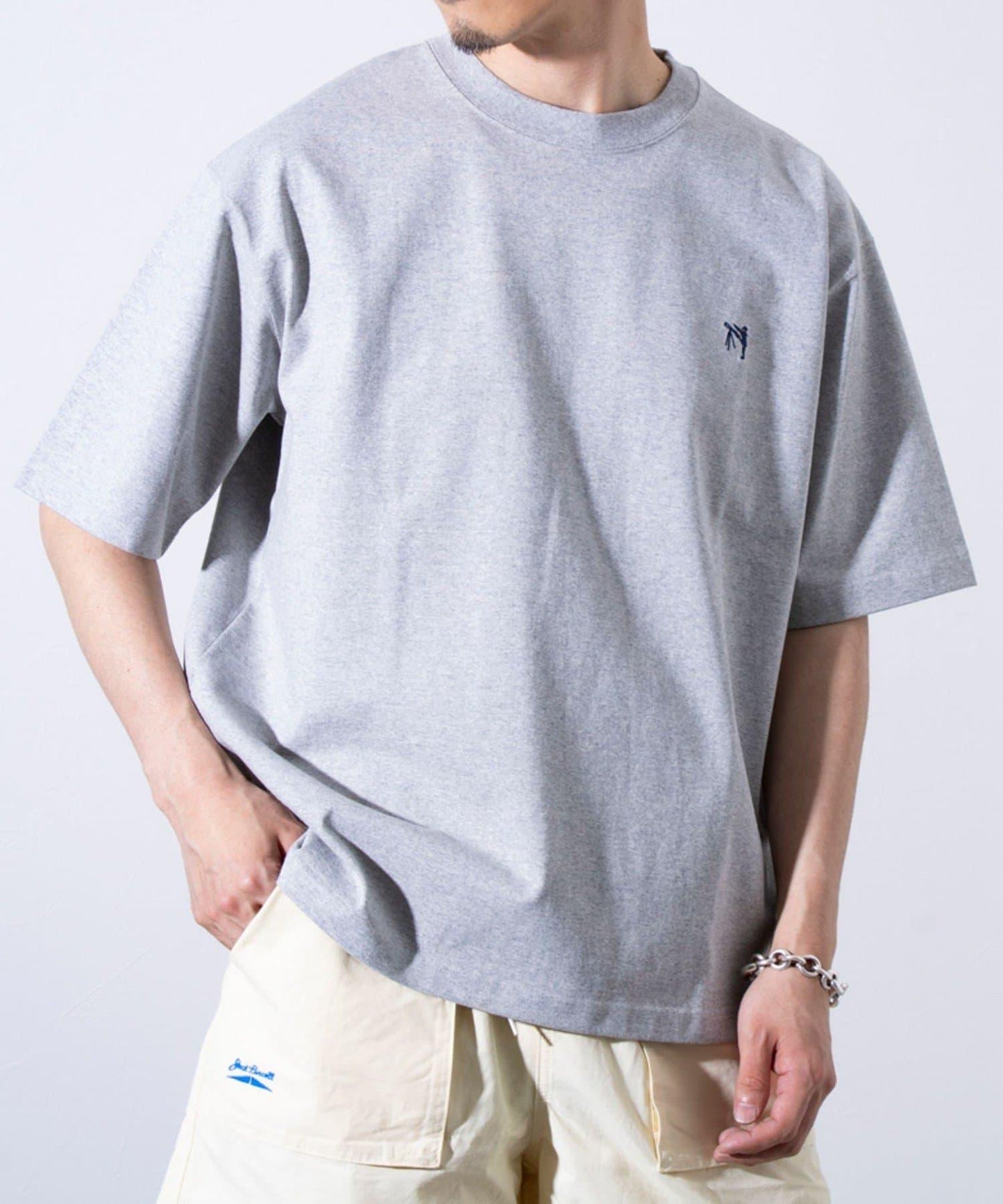 【GLOSTER】BOY BACK FANCY 內襯配色 短袖T