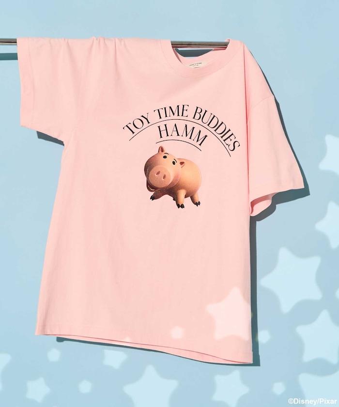 【玩具總動員】豬豬咪/前面印花T恤