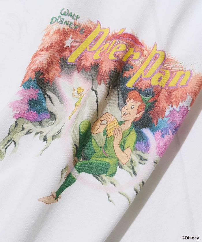 【迪士尼 〖彼得·潘〗】大字印花T恤