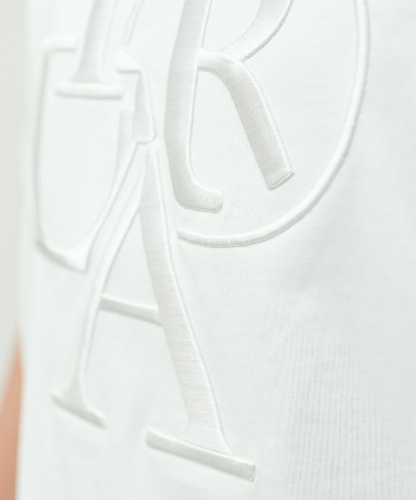 厚重LOGO刺繡T恤