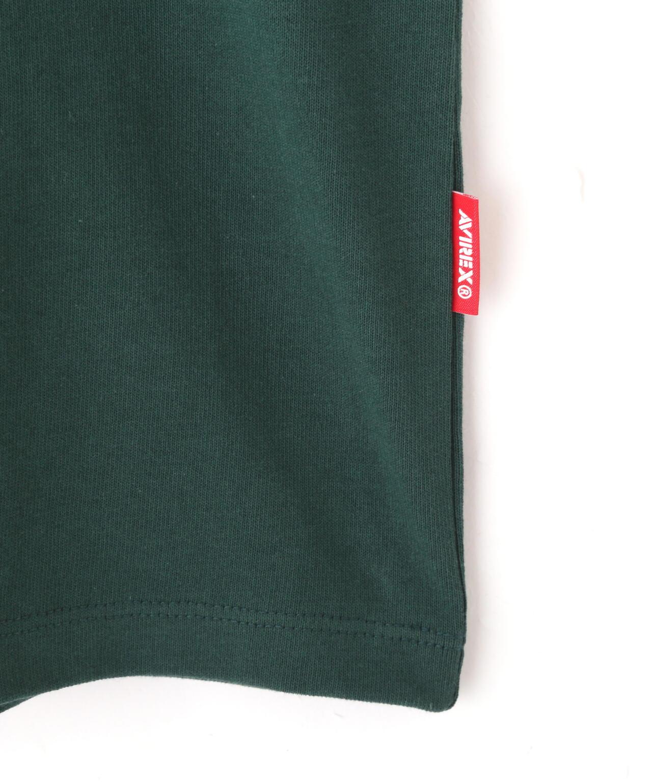 《&DEPOT限定》ONE POINT EMB T-SHIRT"VARSITY LOGO" / 單點刺繡 短袖T恤 街頭標誌