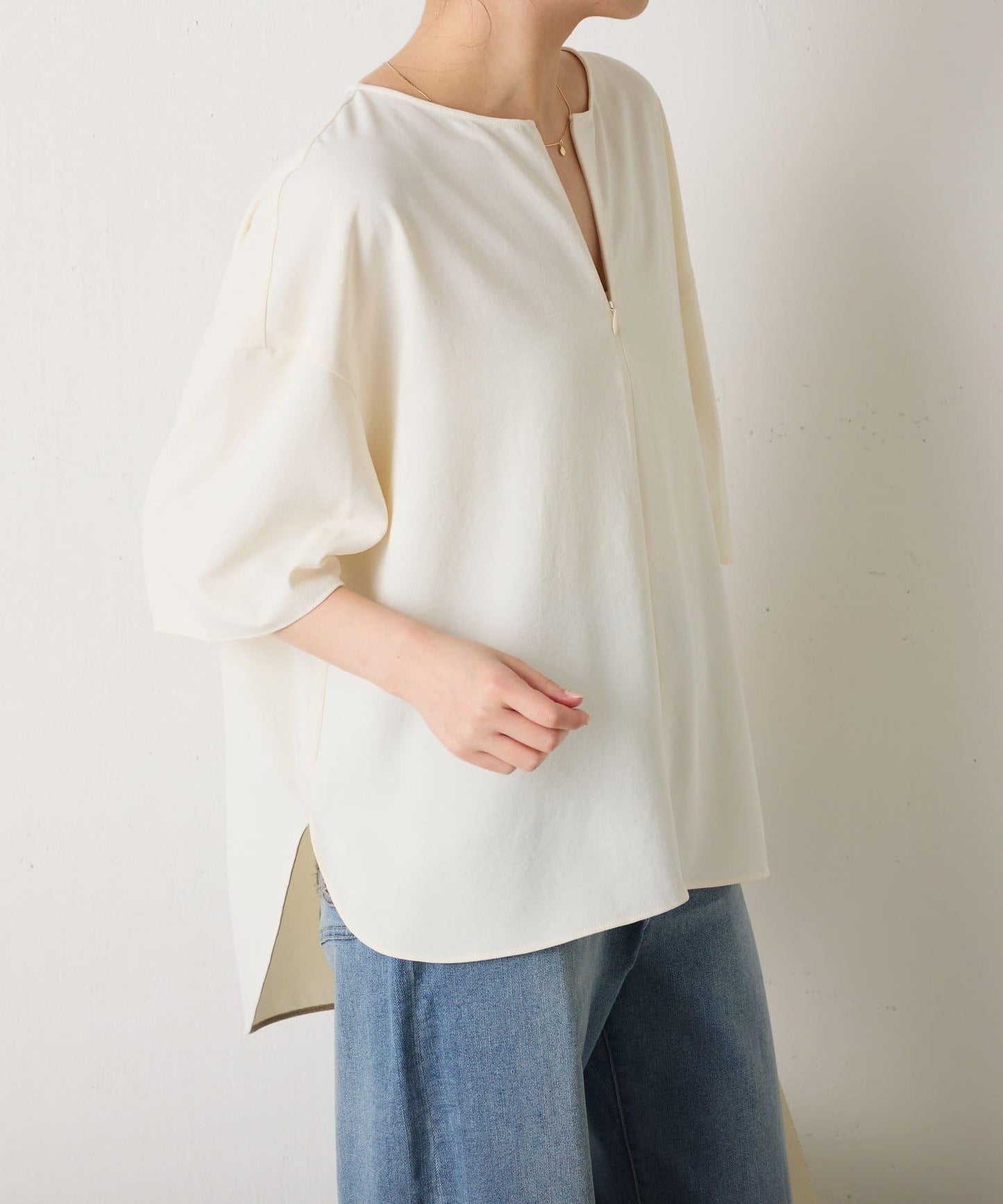 【運動服面料新款】運動服摺疊袖無袖上衣