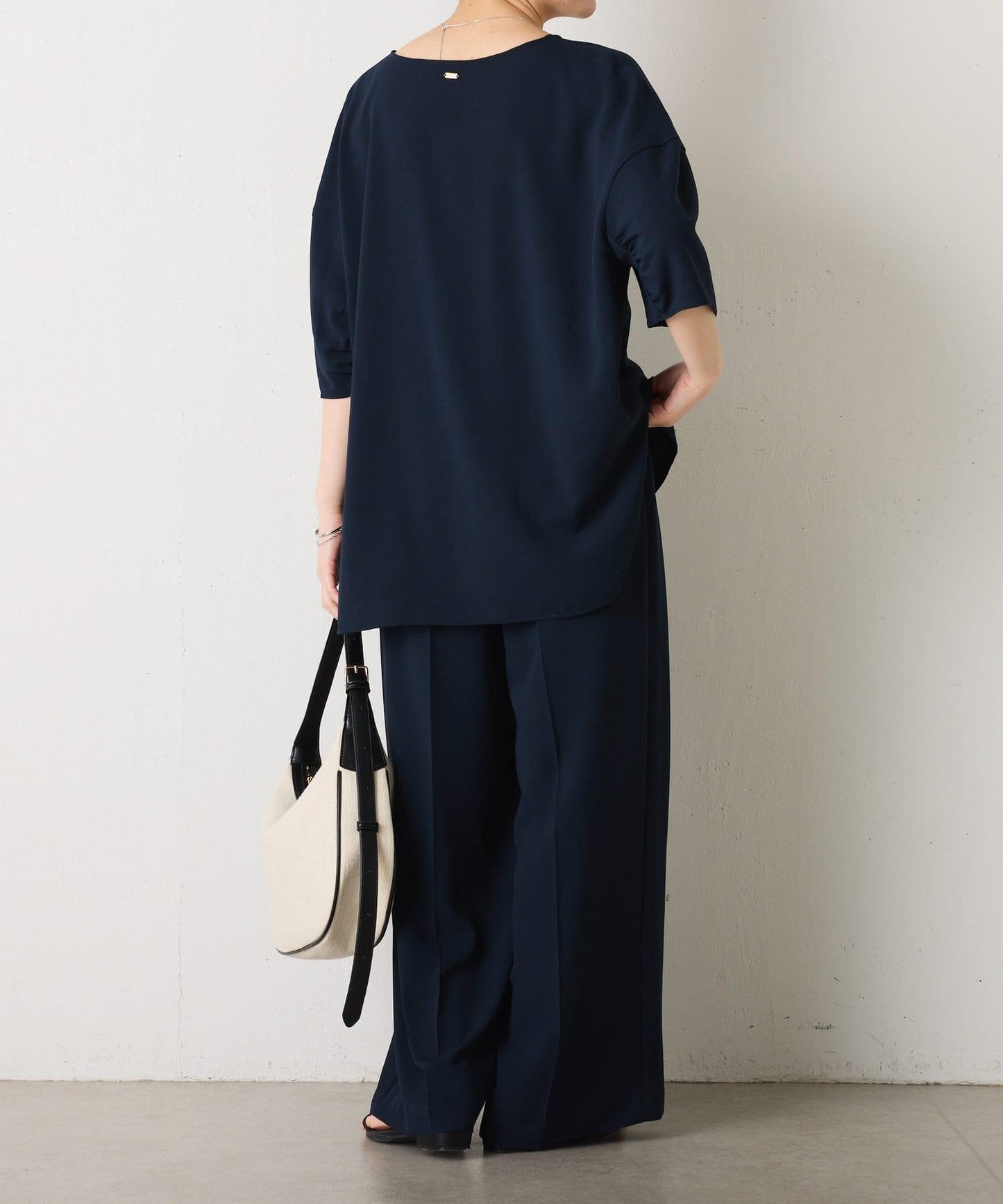 【運動服面料新款】運動服摺疊袖無袖上衣
