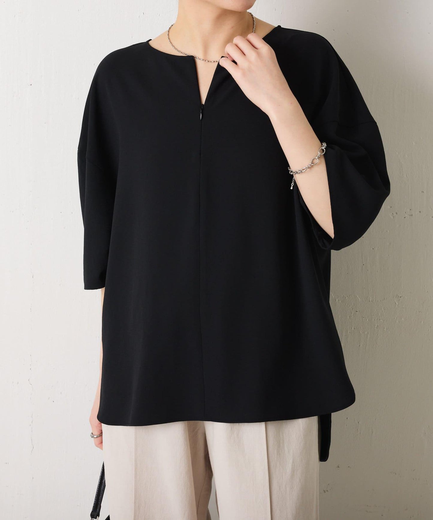 【運動服面料新款】運動服摺疊袖無袖上衣