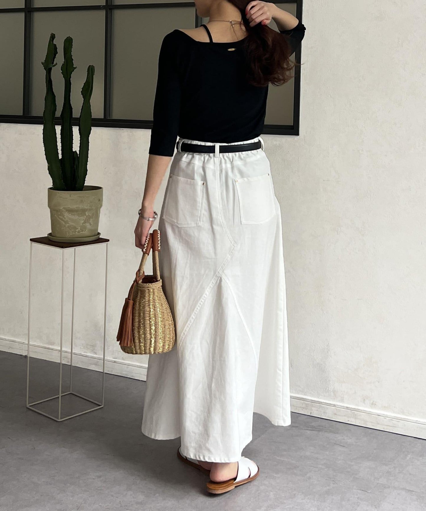 【ITAMI企劃】7分袖不對稱T恤