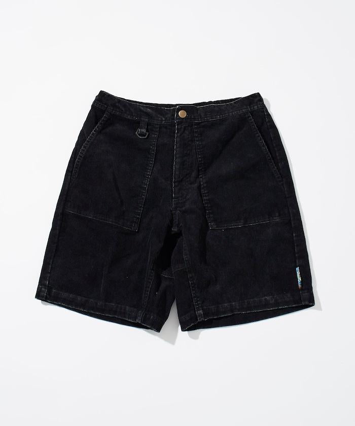 【海灘&節日】粉末漂白加工 夏季燈芯絨短褲