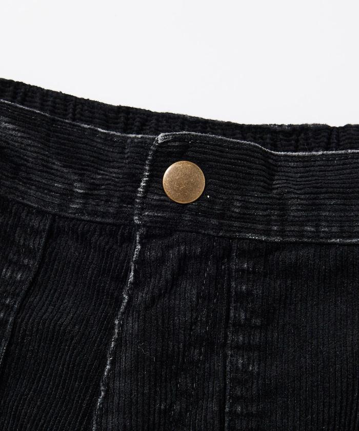 【海灘&節日】粉末漂白加工 夏季燈芯絨短褲