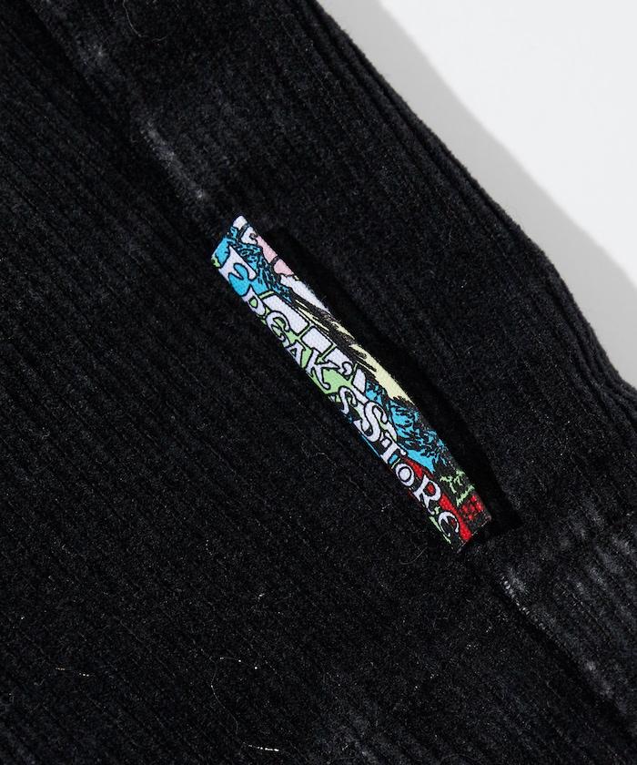 【海灘&節日】粉末漂白加工 夏季燈芯絨短褲