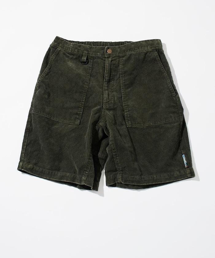 【海灘&節日】粉末漂白加工 夏季燈芯絨短褲