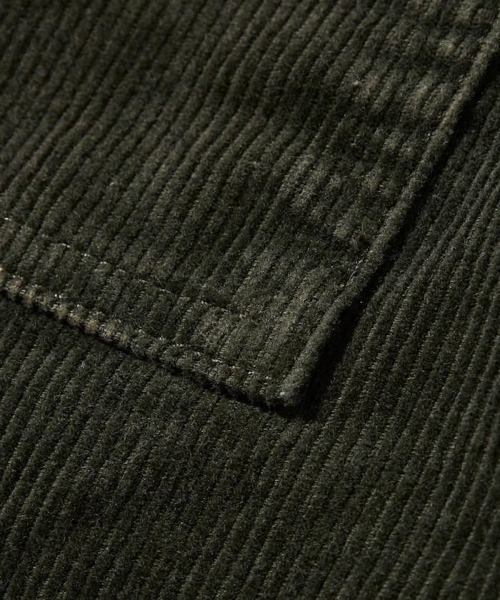 【海灘&節日】粉末漂白加工 夏季燈芯絨短褲