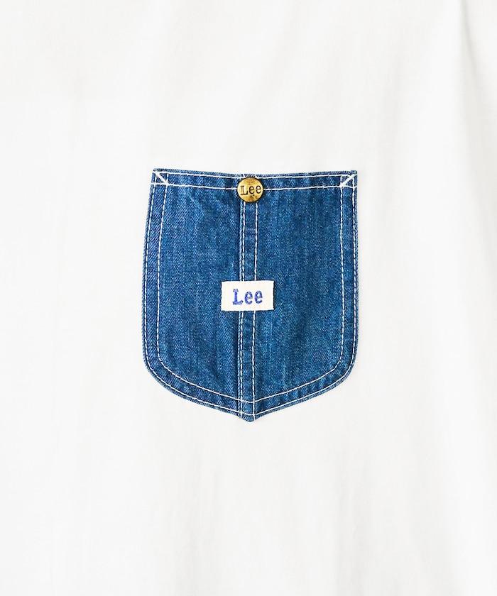 牛仔布 口袋 短袖 連衣裙【限定推出】