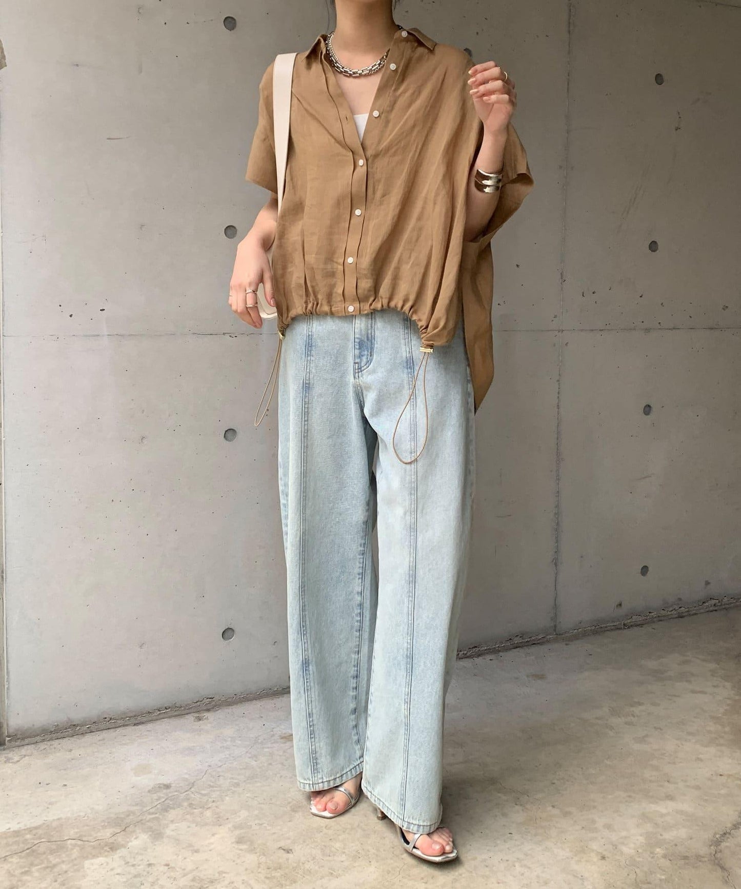 【最愛總選舉】亞麻材質法式襯衫