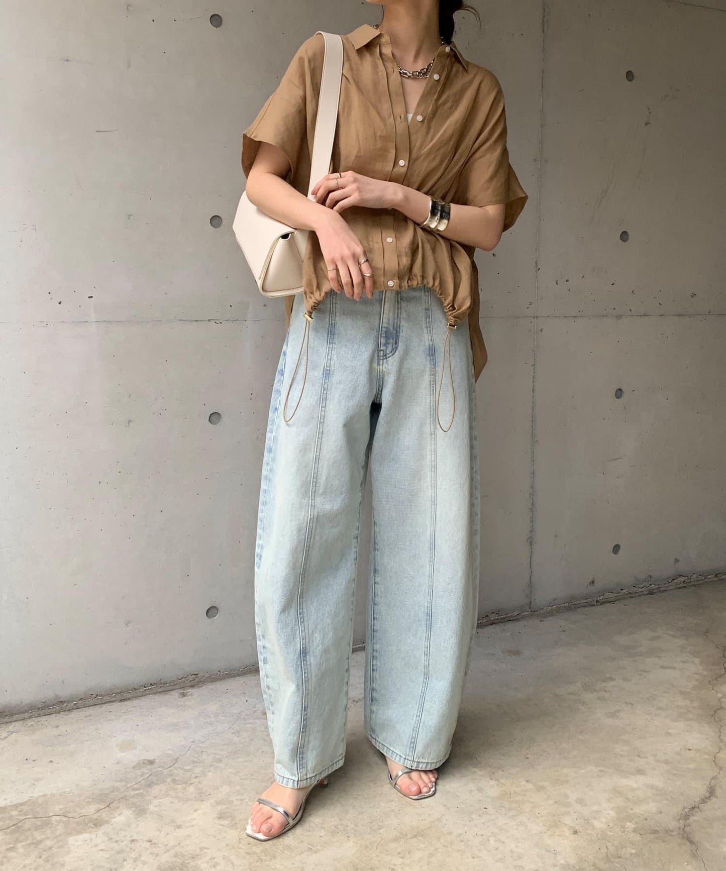 【最愛總選舉】亞麻材質法式襯衫