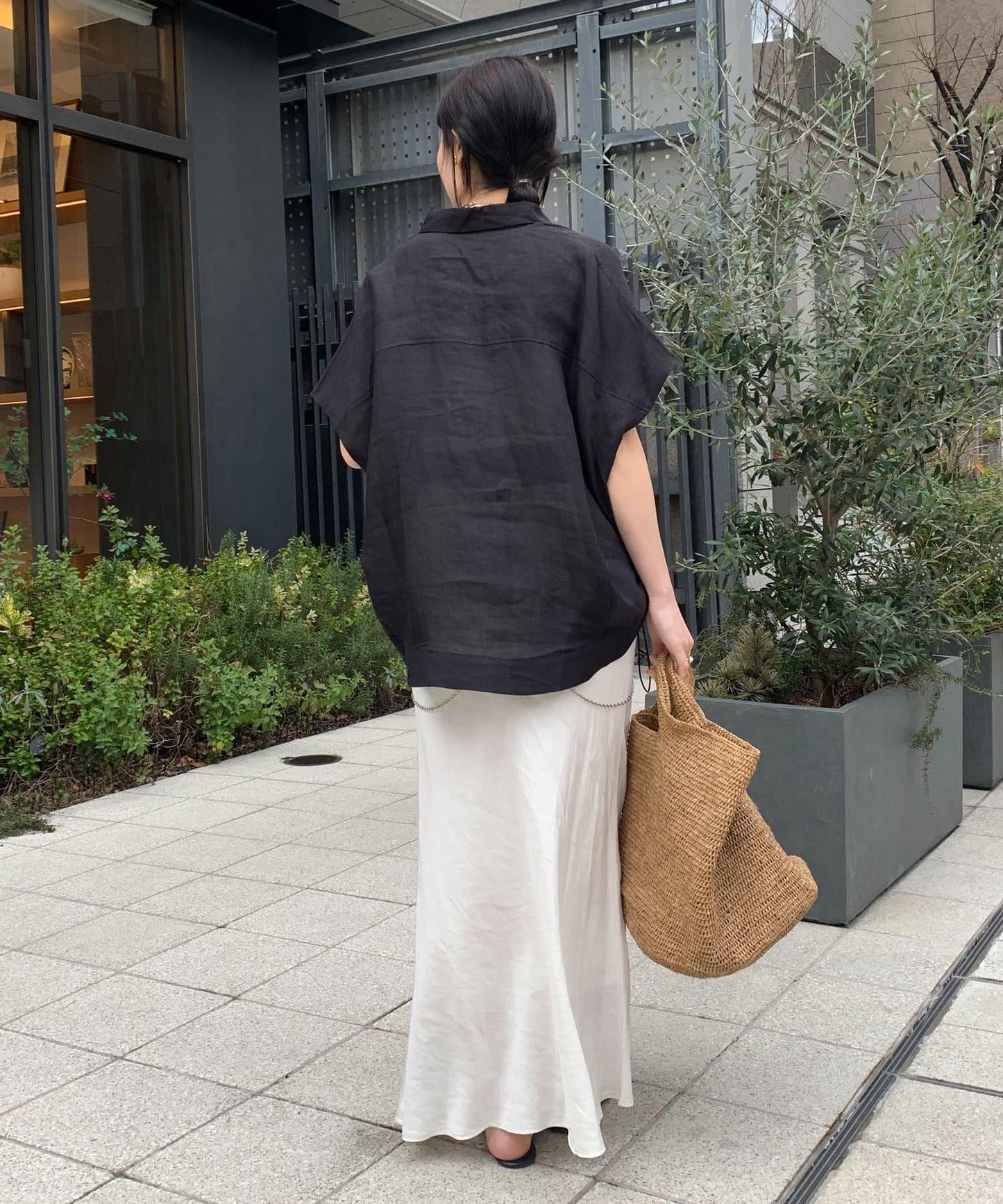 【最愛總選舉】亞麻材質法式襯衫