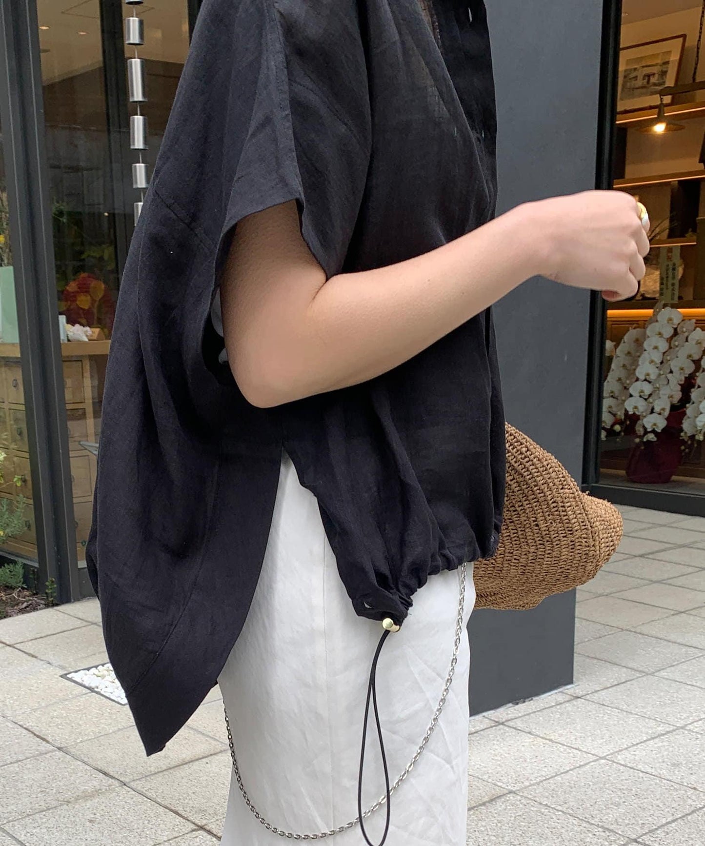 【最愛總選舉】亞麻材質法式襯衫