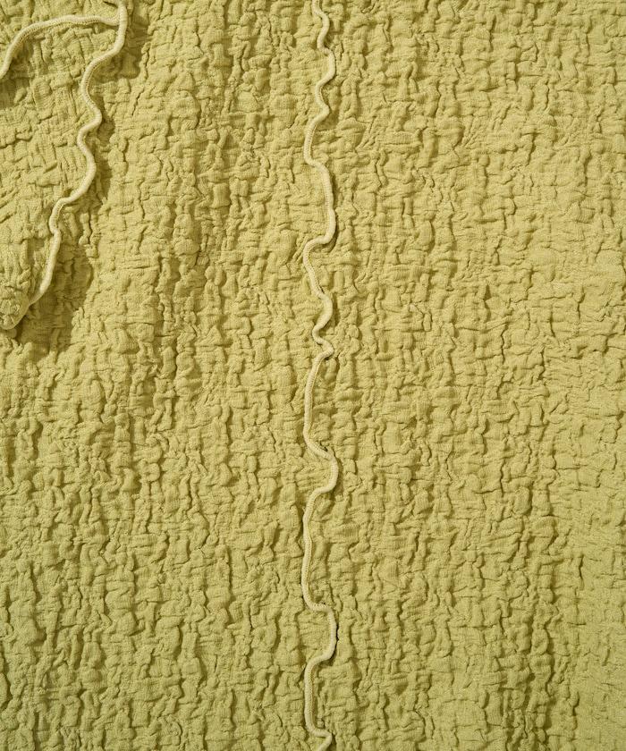 剪裁蓬鬆泡泡蜜瓜設計T恤