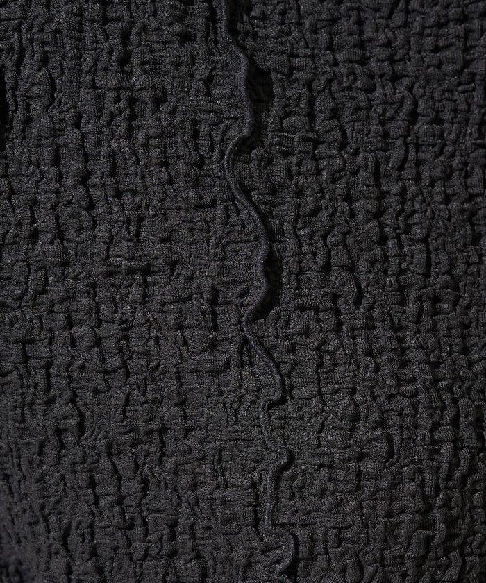 剪裁蓬鬆泡泡蜜瓜設計T恤