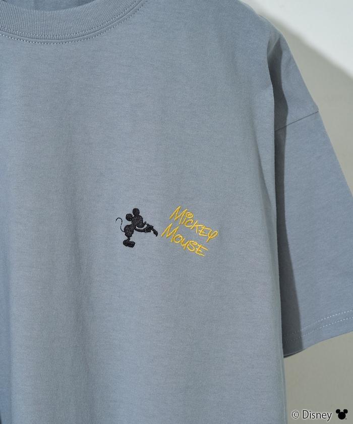 聯名/米老鼠/米奇老鼠 分散 刺繡 短袖 T恤