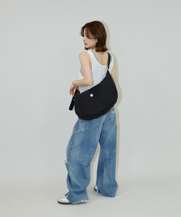 一點刺繡 尼龍 肩揹包