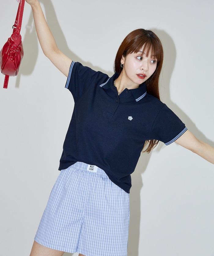 一點刺繡 鹿紋Polo衫 限定推出