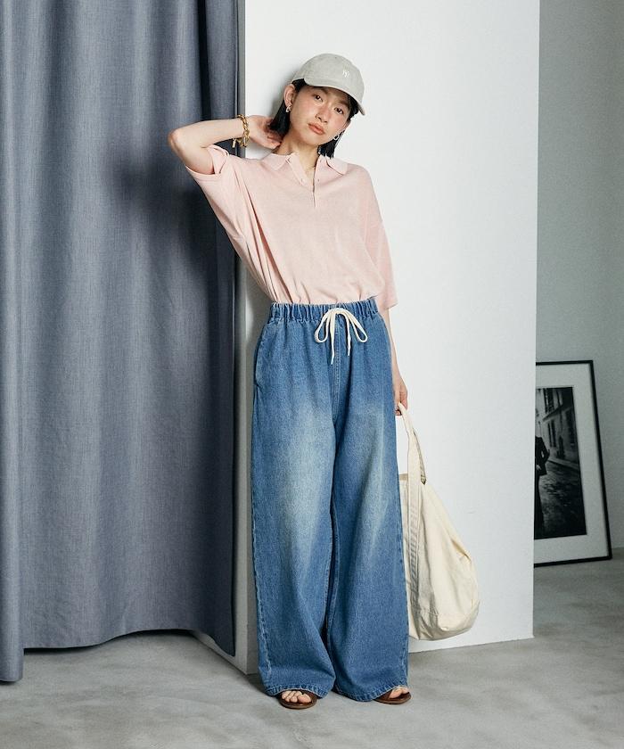 可水洗夏季針織polo衫/透明薄針織polo衫/可水洗針織