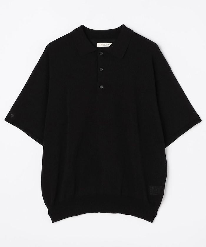 可水洗夏季針織polo衫/透明薄針織polo衫/可水洗針織