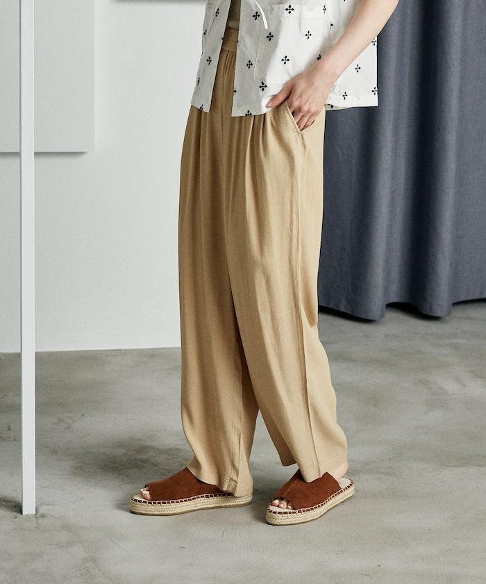 顏色喬策松紗褲/舒適褲