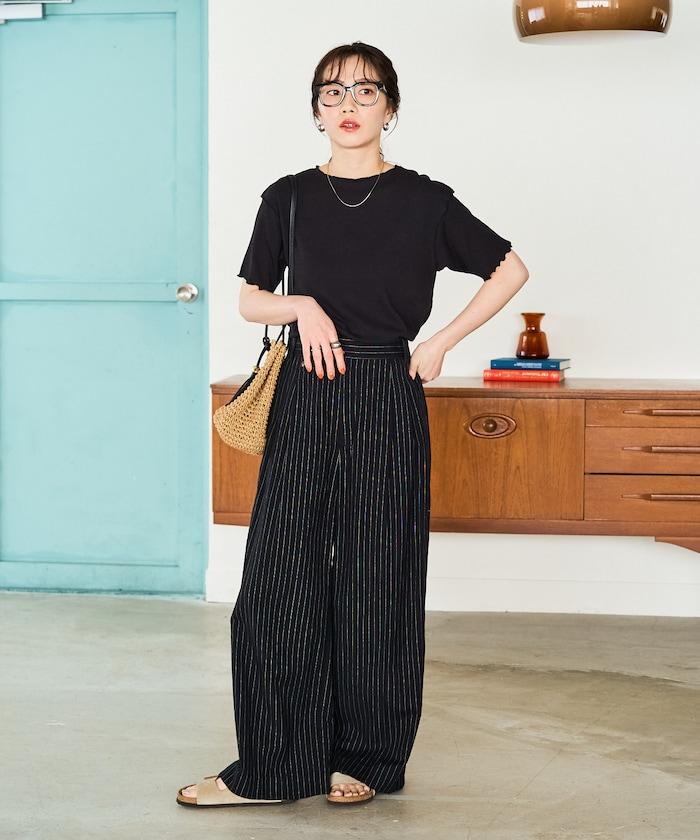 薄荷色親膚舒適圓領短袖T恤