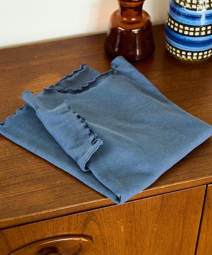 薄荷色親膚舒適圓領短袖T恤