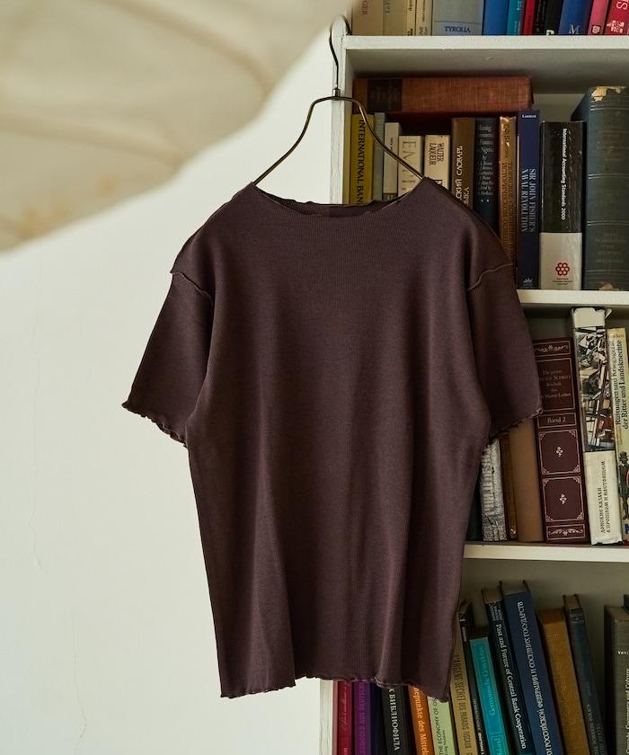 薄荷色親膚舒適圓領短袖T恤