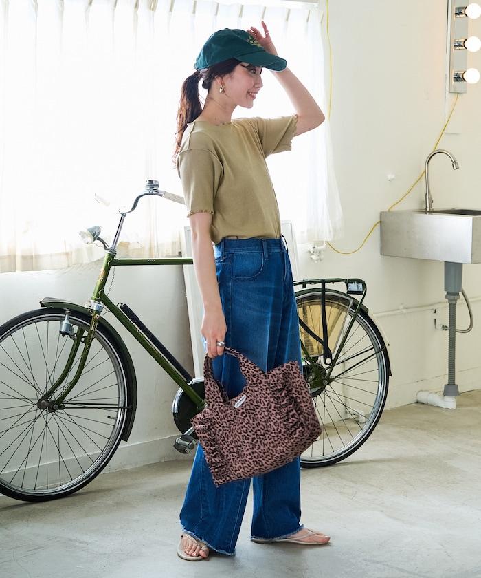 薄荷色親膚舒適圓領短袖T恤