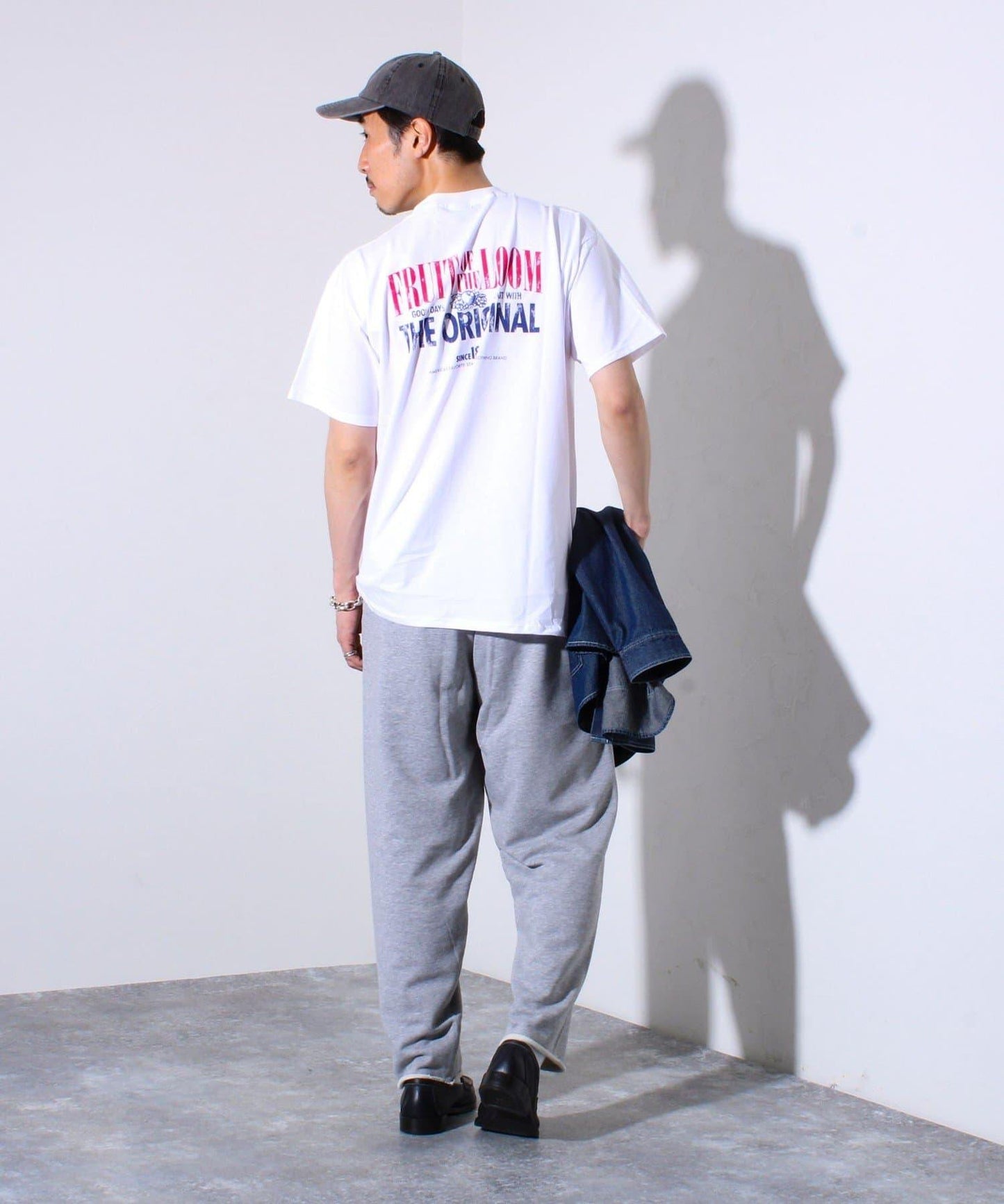 【FRUIT OF THE LOOM】印花T恤 背面印花